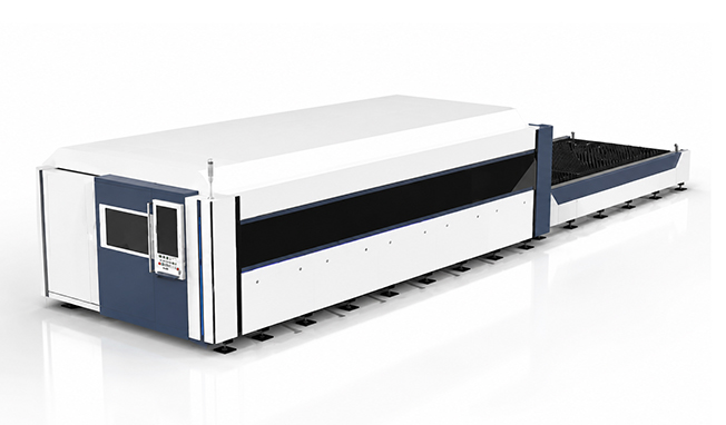 Doppelplattform Austausch Faserlaserschneidemaschine