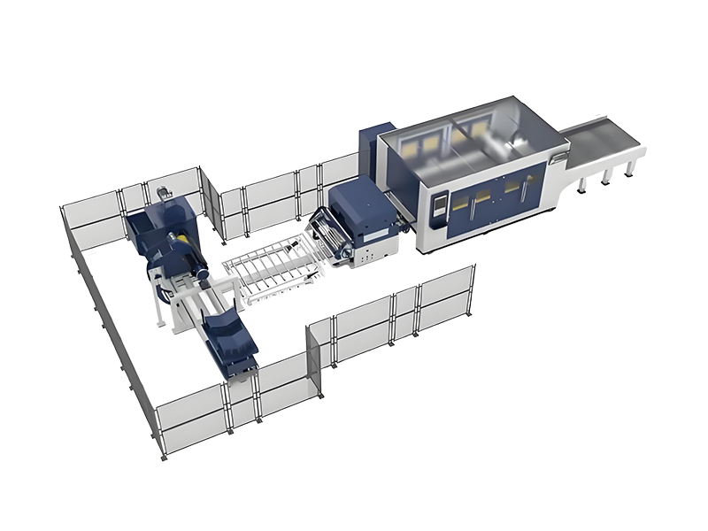 Faserlaser Uncoiler Produktionslinie